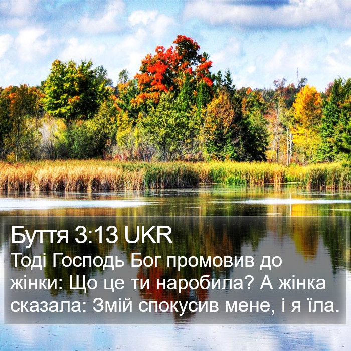 Буття 3:13 UKR Bible Study
