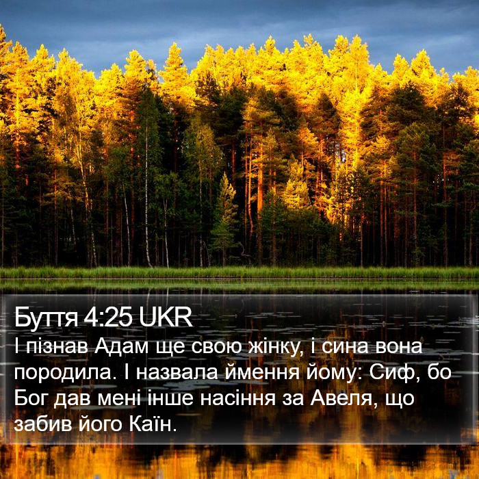 Буття 4:25 UKR Bible Study