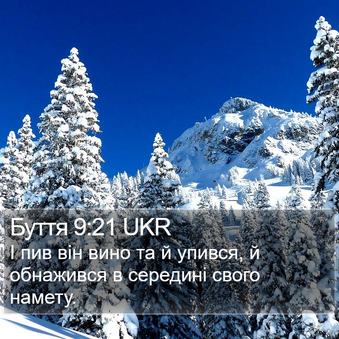 Буття 9:21 UKR Bible Study