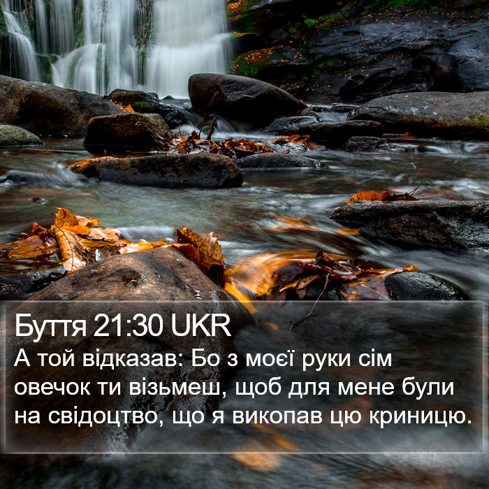 Буття 21:30 UKR Bible Study