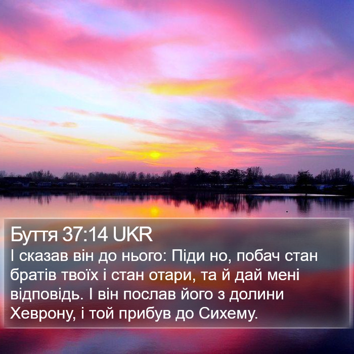 Буття 37:14 UKR Bible Study