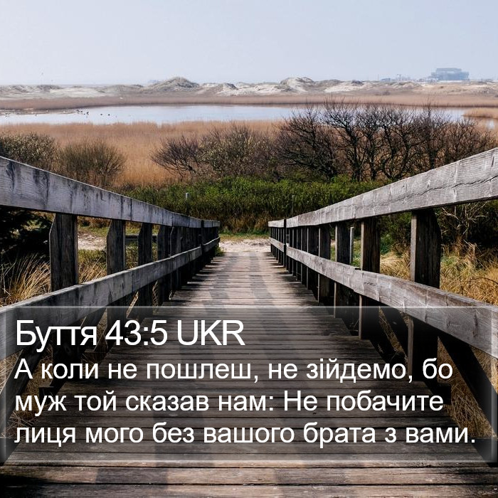 Буття 43:5 UKR Bible Study