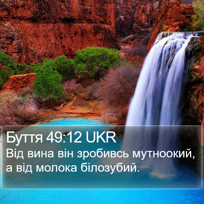 Буття 49:12 UKR Bible Study