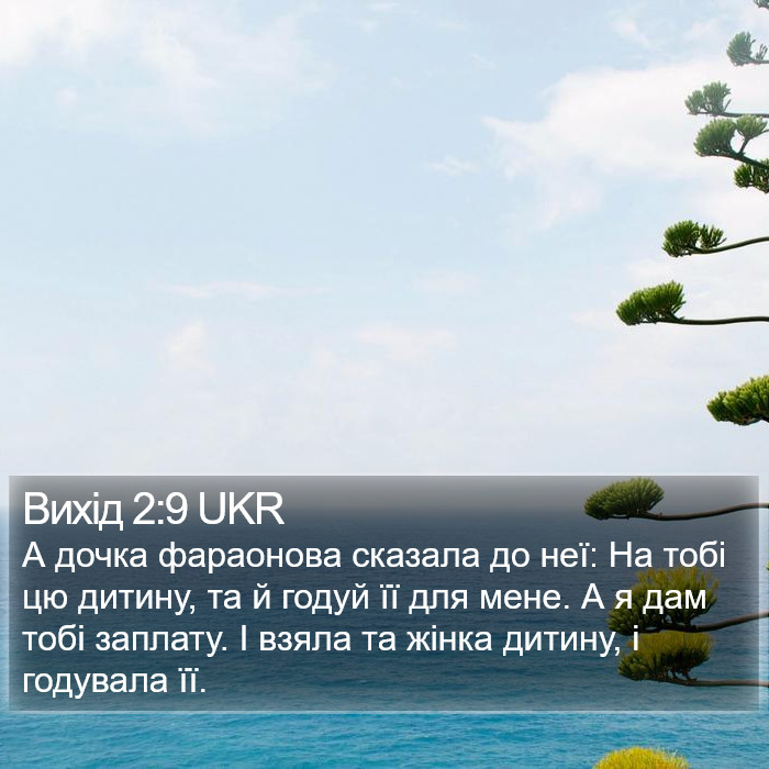 Вихід 2:9 UKR Bible Study