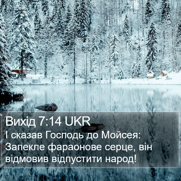 Вихід 7:14 UKR Bible Study