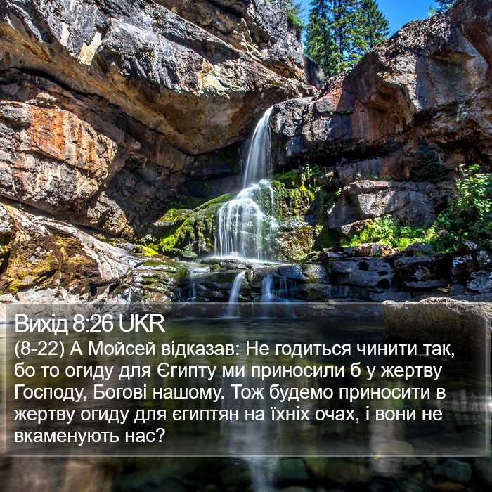 Вихід 8:26 UKR Bible Study