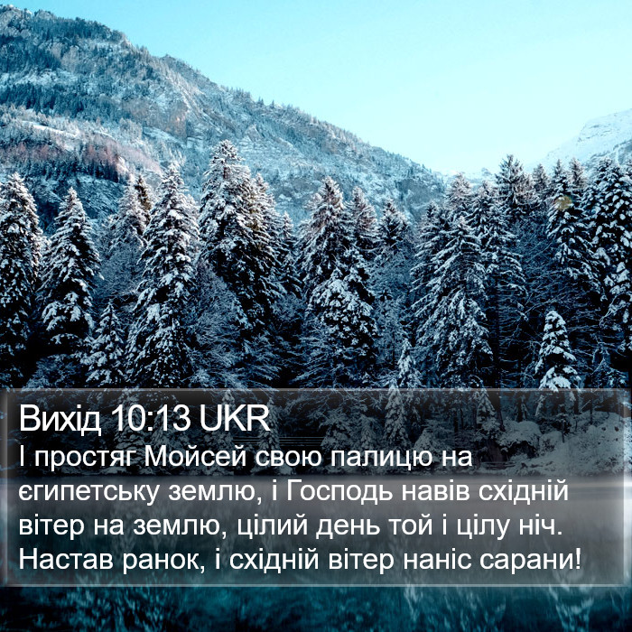 Вихід 10:13 UKR Bible Study