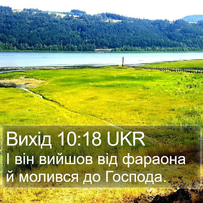 Вихід 10:18 UKR Bible Study