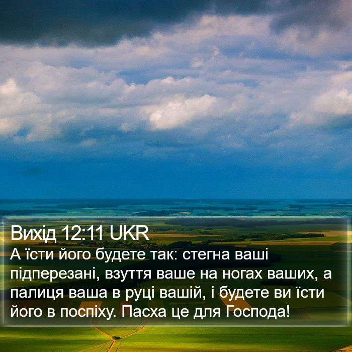 Вихід 12:11 UKR Bible Study