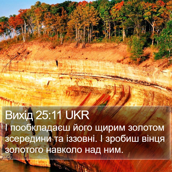 Вихід 25:11 UKR Bible Study