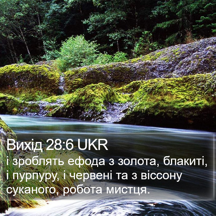 Вихід 28:6 UKR Bible Study