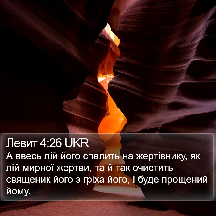 Левит 4:26 UKR Bible Study