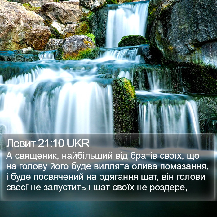 Левит 21:10 UKR Bible Study