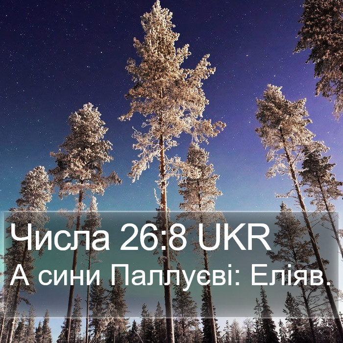 Числа 26:8 UKR Bible Study