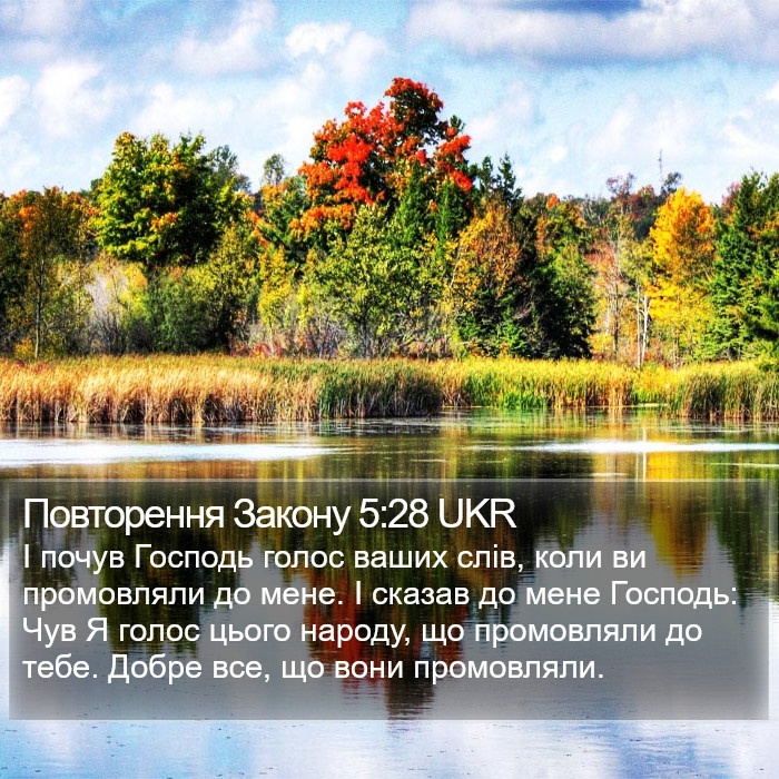 Повторення Закону 5:28 UKR Bible Study