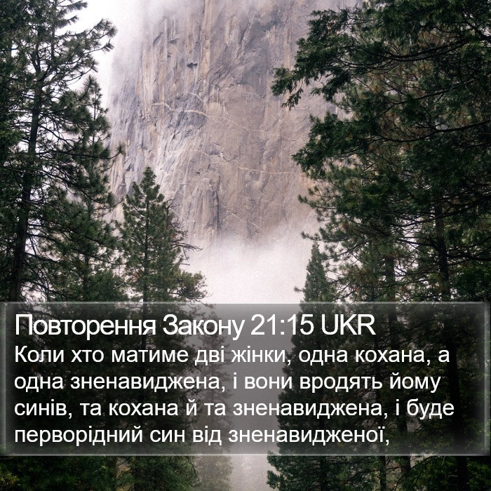Повторення Закону 21:15 UKR Bible Study