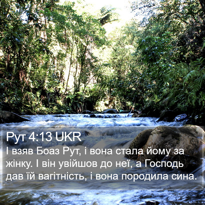 Рут 4:13 UKR Bible Study