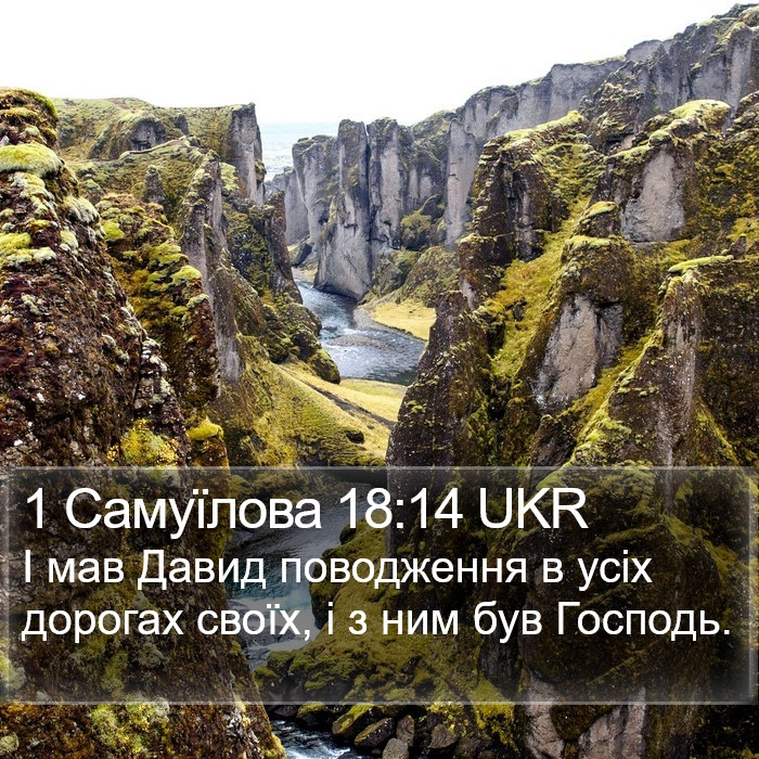 1 Самуїлова 18:14 UKR Bible Study