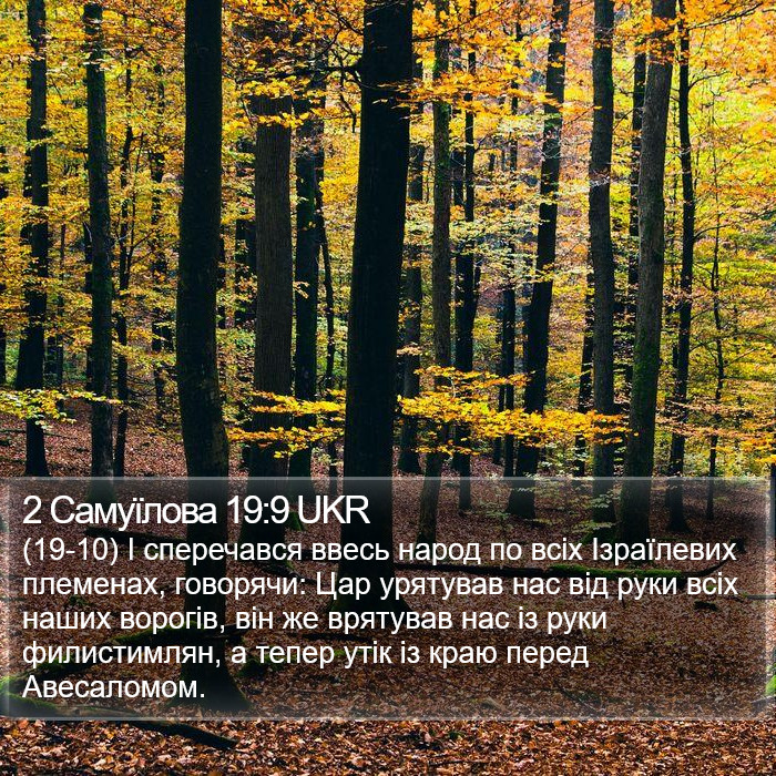 2 Самуїлова 19:9 UKR Bible Study