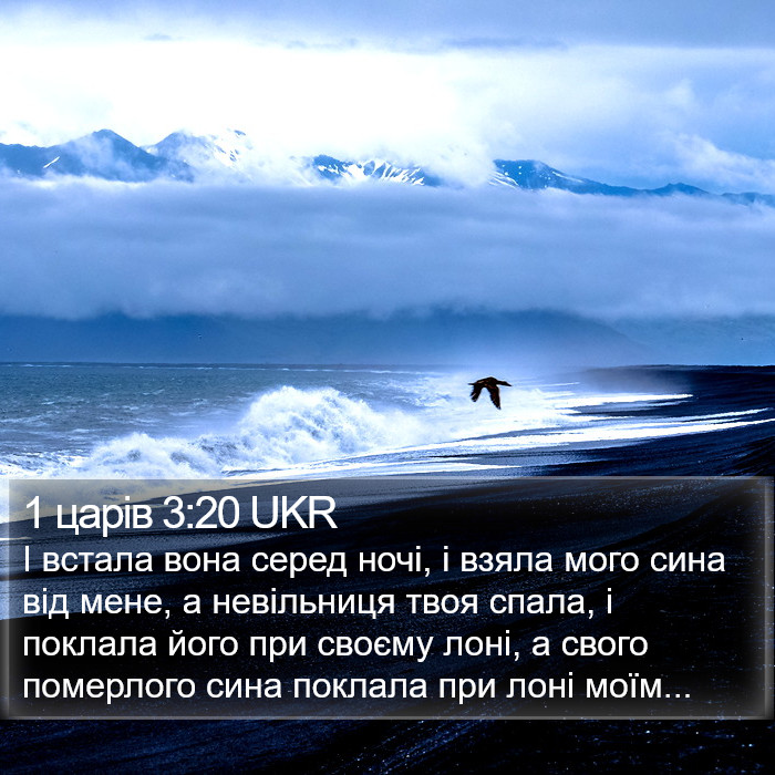 1 царів 3:20 UKR Bible Study