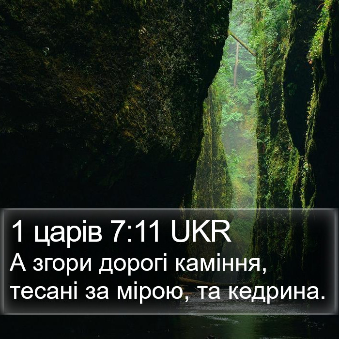 1 царів 7:11 UKR Bible Study