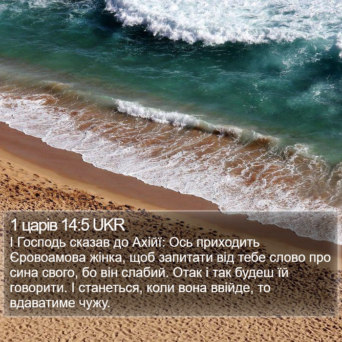 1 царів 14:5 UKR Bible Study