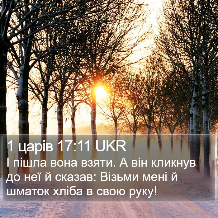 1 царів 17:11 UKR Bible Study