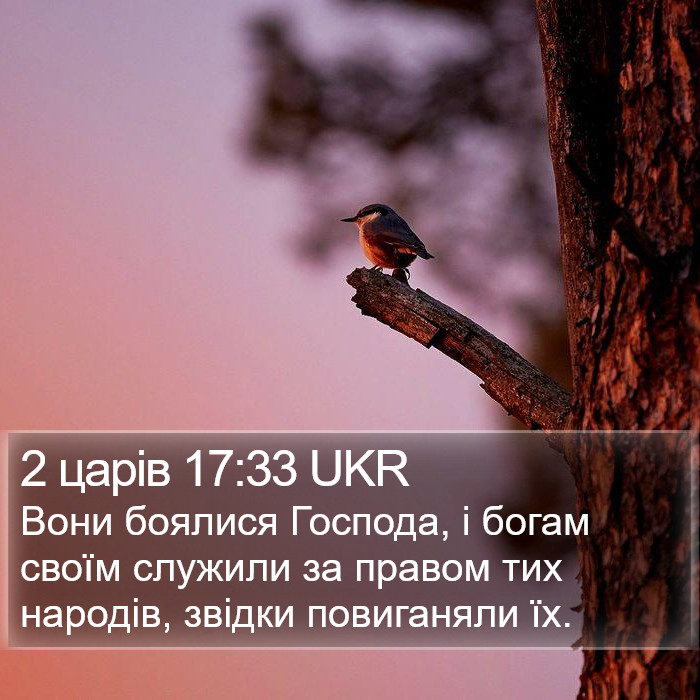 2 царів 17:33 UKR Bible Study