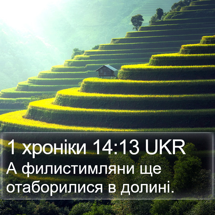 1 хроніки 14:13 UKR Bible Study