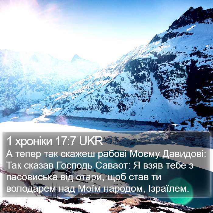 1 хроніки 17:7 UKR Bible Study