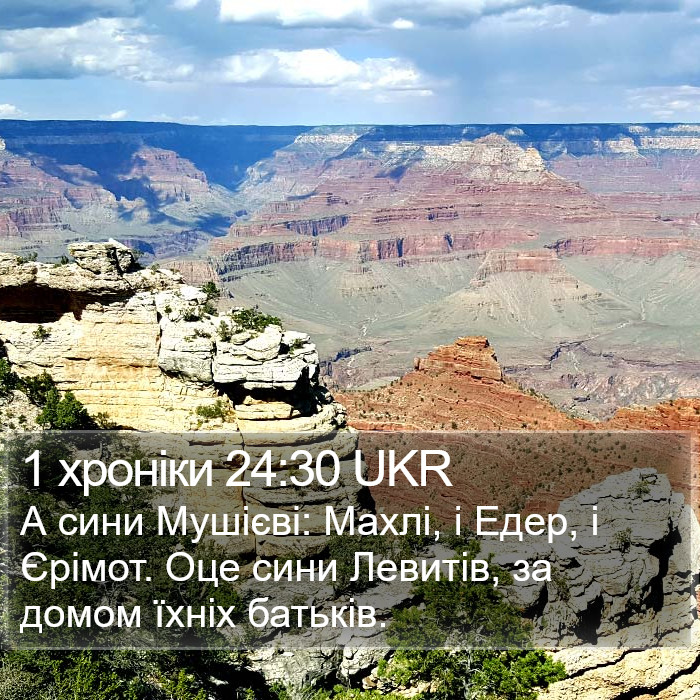 1 хроніки 24:30 UKR Bible Study