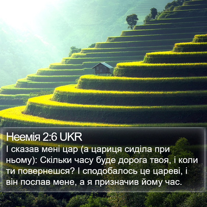 Неемія 2:6 UKR Bible Study