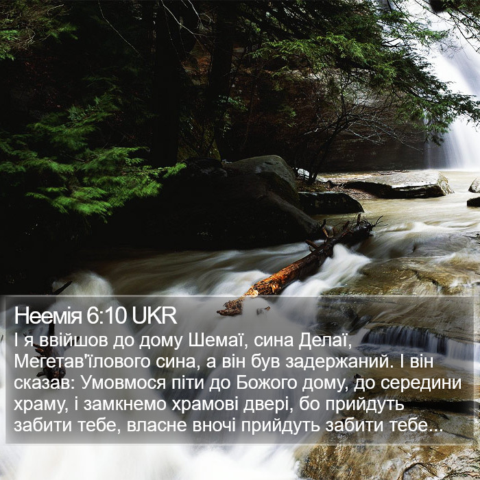 Неемія 6:10 UKR Bible Study