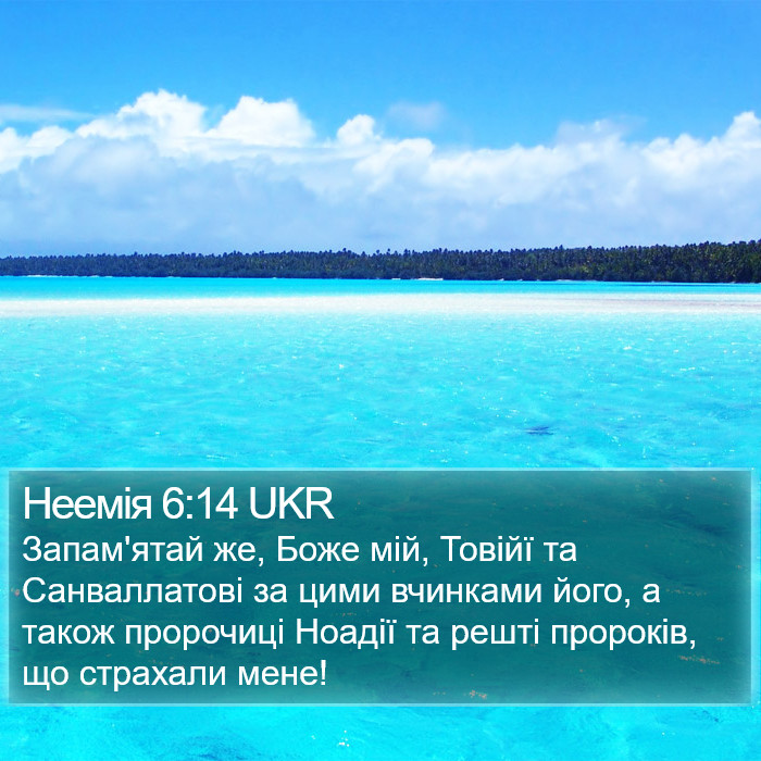 Неемія 6:14 UKR Bible Study