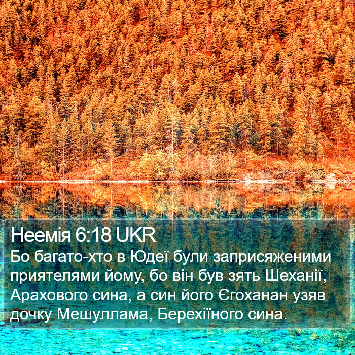 Неемія 6:18 UKR Bible Study