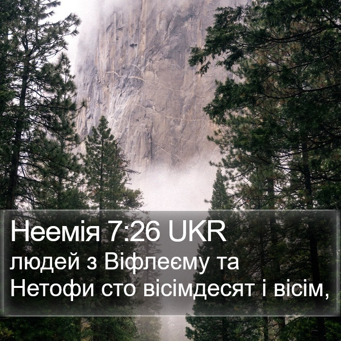 Неемія 7:26 UKR Bible Study