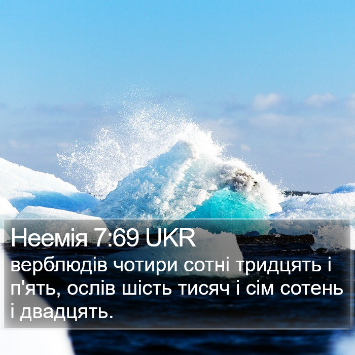 Неемія 7:69 UKR Bible Study