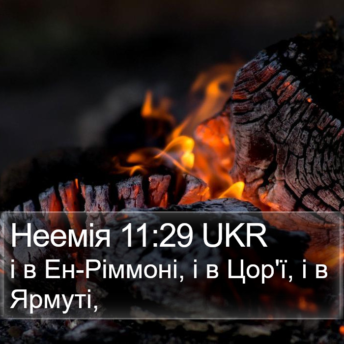 Неемія 11:29 UKR Bible Study