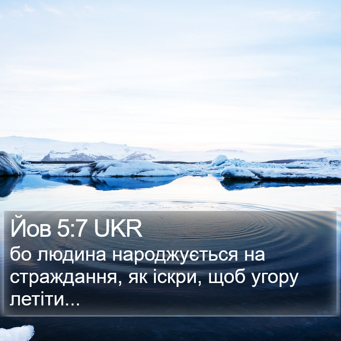 Йов 5:7 UKR Bible Study