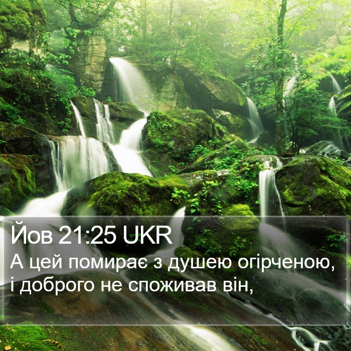 Йов 21:25 UKR Bible Study