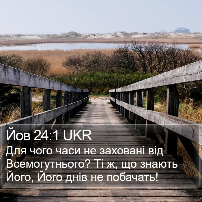 Йов 24:1 UKR Bible Study