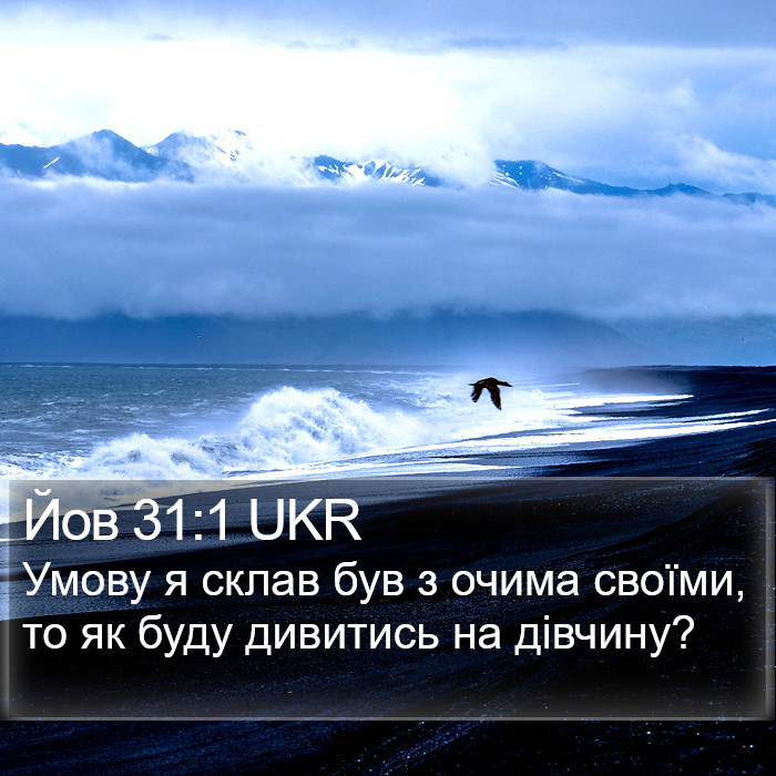 Йов 31:1 UKR Bible Study