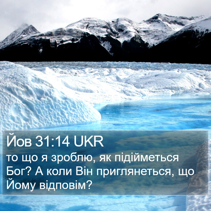 Йов 31:14 UKR Bible Study