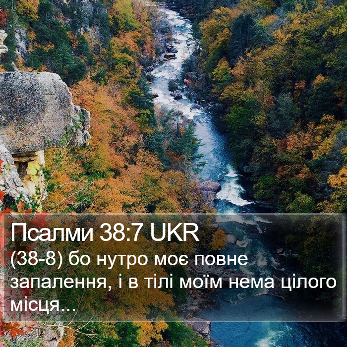 Псалми 38:7 UKR Bible Study
