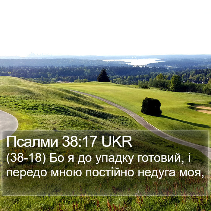 Псалми 38:17 UKR Bible Study