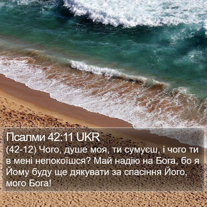 Псалми 42:11 UKR Bible Study