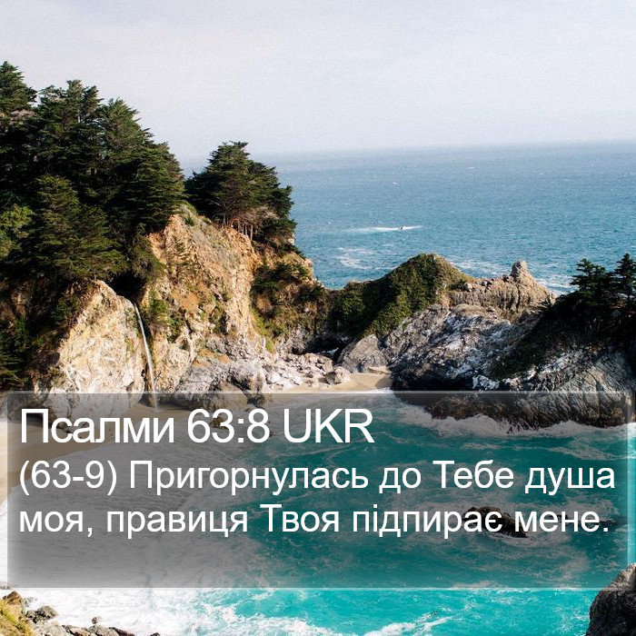 Псалми 63:8 UKR Bible Study