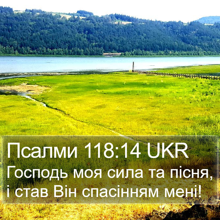 Псалми 118:14 UKR Bible Study