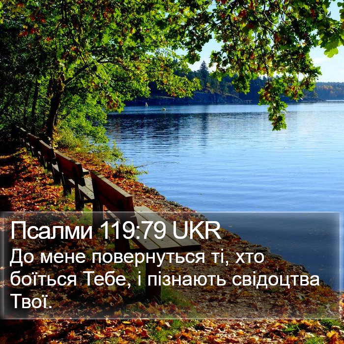 Псалми 119:79 UKR Bible Study