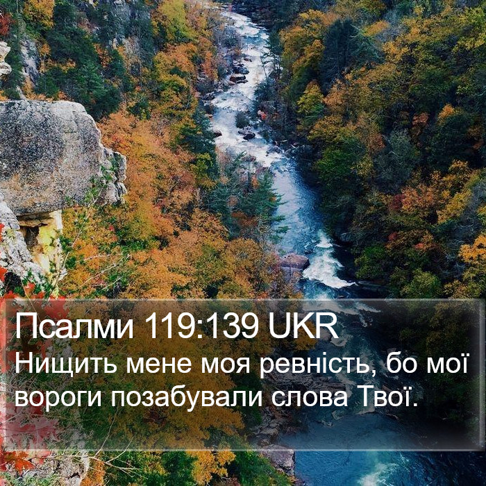 Псалми 119:139 UKR Bible Study